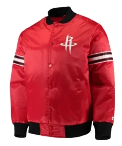 Houston Rockets The Draft Pick Red Varsity Jacket