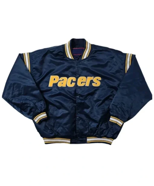 Indiana Pacers Navy Varsity Jacket
