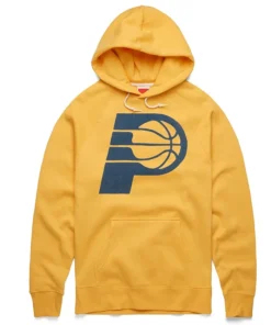 Indiana Pacers Yellow Pullover Hoodie