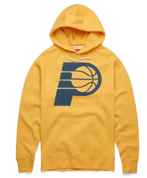 Indiana Pacers Yellow Pullover Hoodie
