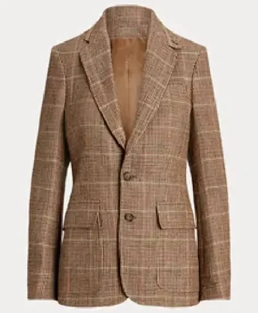 Jennifer Whalen Small Achievable Goals S01 Plaid Blazer