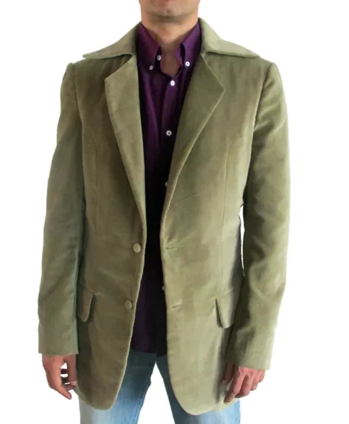 Jon Pertwee Doctor Who S11 Green Velvet Blazer