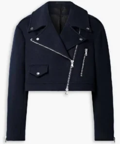 Kelli Giddish Law and Order SVU S26 Biker Jacket