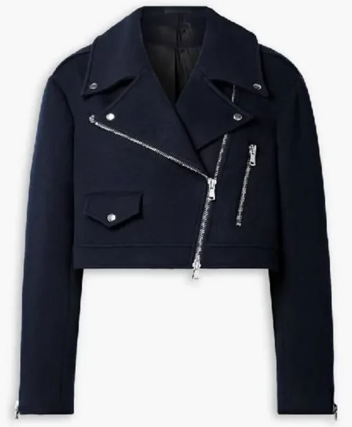 Kelli Giddish Law and Order SVU S26 Biker Jacket