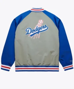 LA Dodgers Double Satin Clutch Raglan Jacket