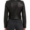 Lambskin Biker Leather Jacket For Women