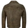 Lambskin Napa Motorcycle Brown Jacket