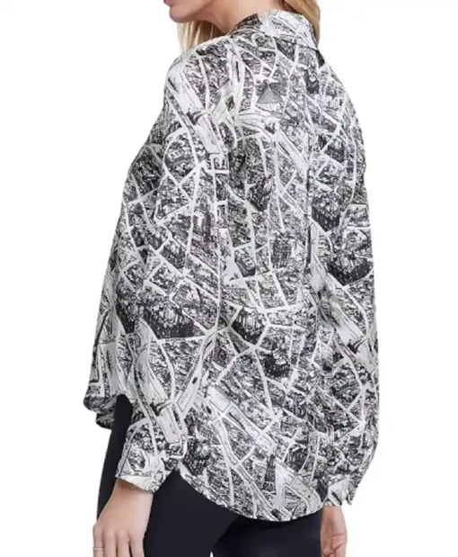 Leverage Redemption S3 Gina Bellman Printed Shirt