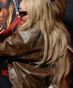 Liv Morgan Monday Night Raw Leather Jacket