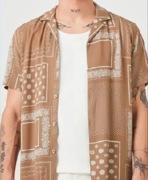 Logan Paulsen Temptation Island S06 Printed Shirt