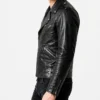 Mascot Black Biker Leather Jacket Men