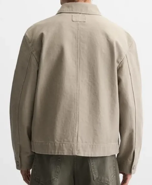Matthew Law Abbott Elementary S04 Beige Jacket
