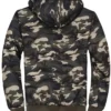 Men’s Camo Fleece Full-Zip Hooded Jacket
