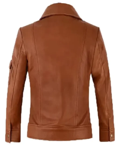 Men’s Classic Genuine Leather Brown Jacket