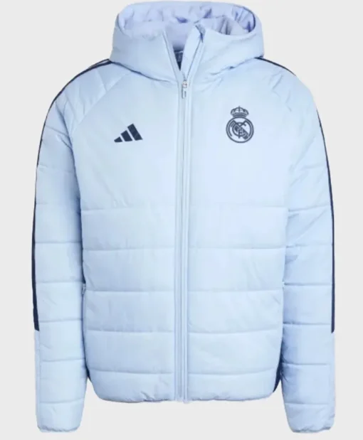 Men's Real Madrid Winter Blue Training Jacket