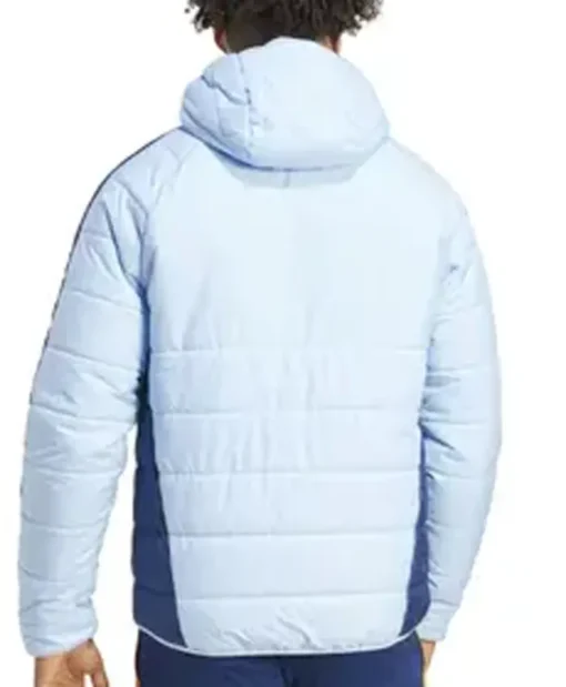 Men's Real Madrid Winter Training Blue Jacket