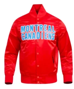 Montreal Canadiens Classic Red Varsity Jacket