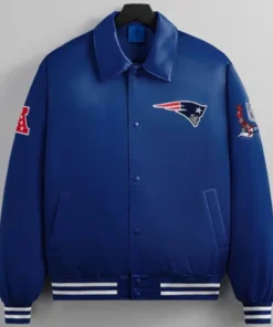 New England Patriots Action Varsity Jacket