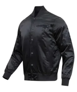 New England Patriots Black Triple Varsity Jacket