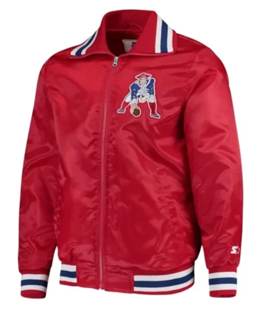 New England Patriots Captain Red Bomber Jacket