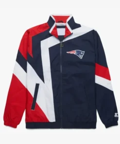 New England Patriots Star Windbreaker Multi Jacket