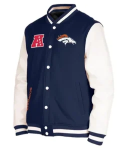 New England Patriots Third Down Letterman Varsity Jacket