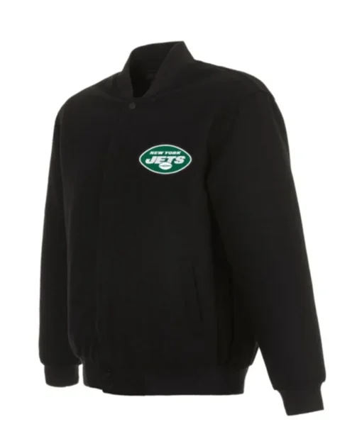 New York Jets Black Varsity Jacket