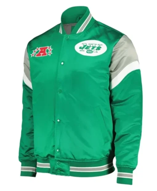 New York Jets Green Heavyweight Varsity Jacket