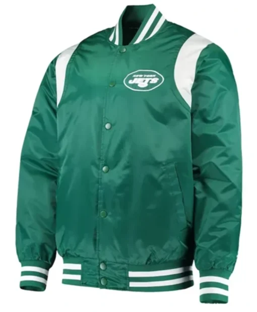 New York Jets Prime Time Green Varsity Jacket