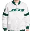 New York Jets Scout White Varsity Jacket