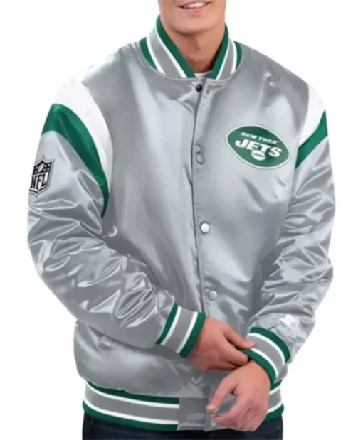 New York Jets Shutout Throwback Varsity Jacket