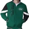 New York Jets Strong Arm Green Bomber Jacket