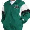 New York Jets Yard Line Green Full-Zip Jacket