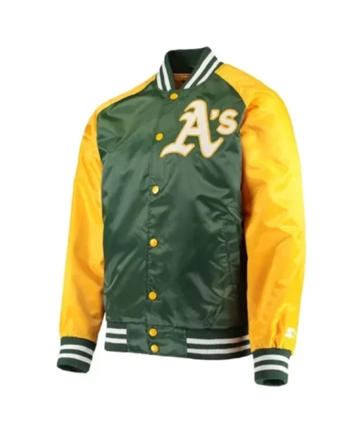 Oakland Athletics Lead Off Varsity Jacket