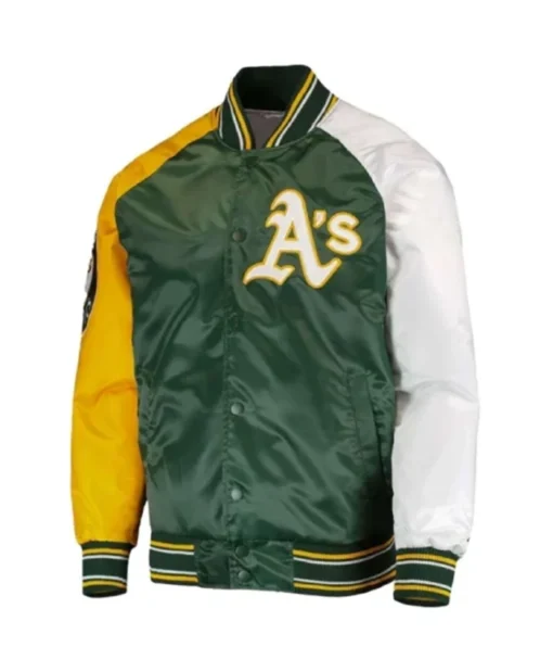 Oakland Athletics Reliever Varsity Jacket