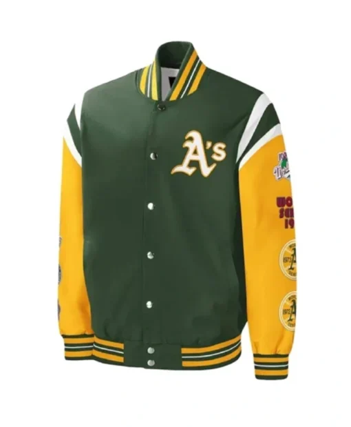 Oakland Athletics Title Holder Varsity Jacket