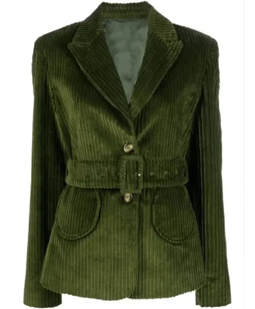 Paulina Chávez Good Morning America Green Blazer