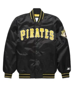 Pittsburgh Pirates Classic Black Varsity Jacket