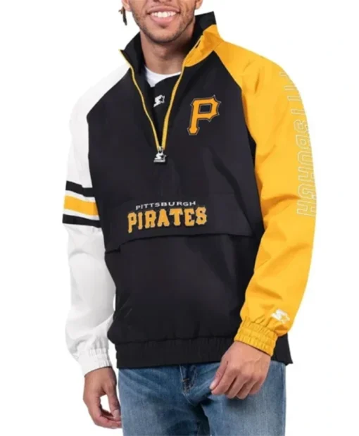 Pittsburgh Pirates Elite Half Zipper Pullover Jacket