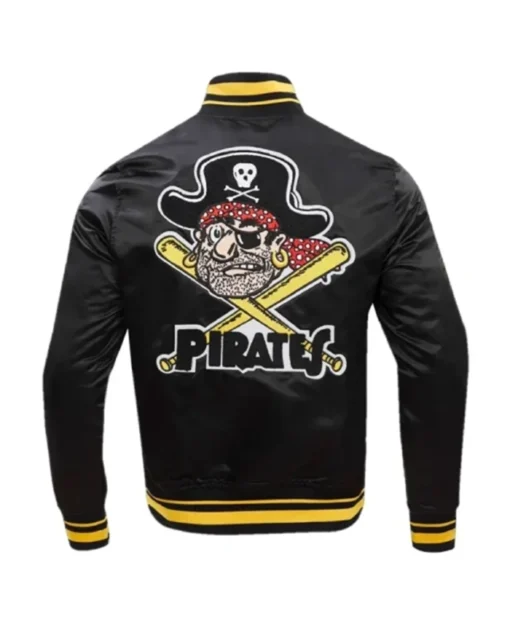Pittsburgh Pirates Retro Classic Black Letterman Varsity Jacket