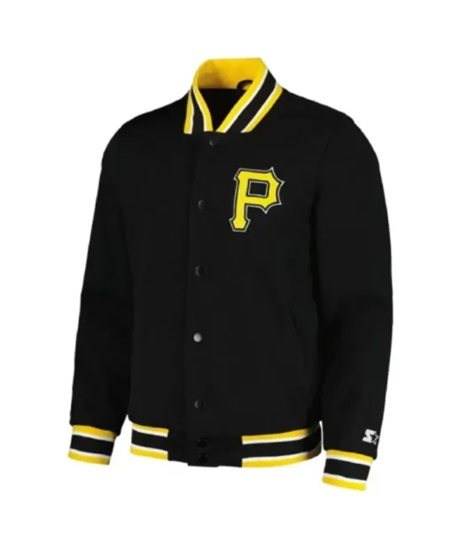 Pittsburgh Pirates Secret Weapon Black Varsity Jacket