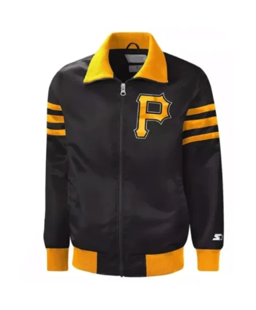 Pittsburgh Pirates The Captain II Black Bomber Jacket
