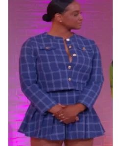 Pop the Balloon Live 2025 Sheila Blue Cropped Jacket