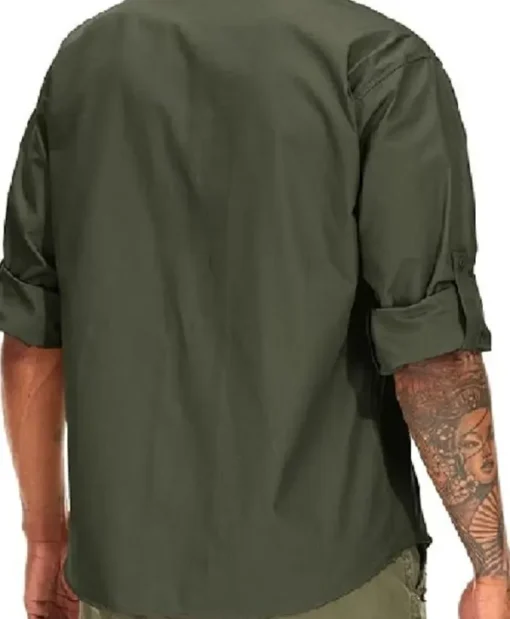 Scott Patterson Sullivans Crossing S03 Green Shirt