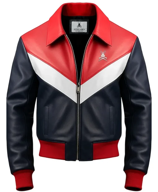 Stegaro Classic Bomber Leather Jacket