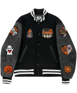 Stegaro Halloween Varsity Jacket