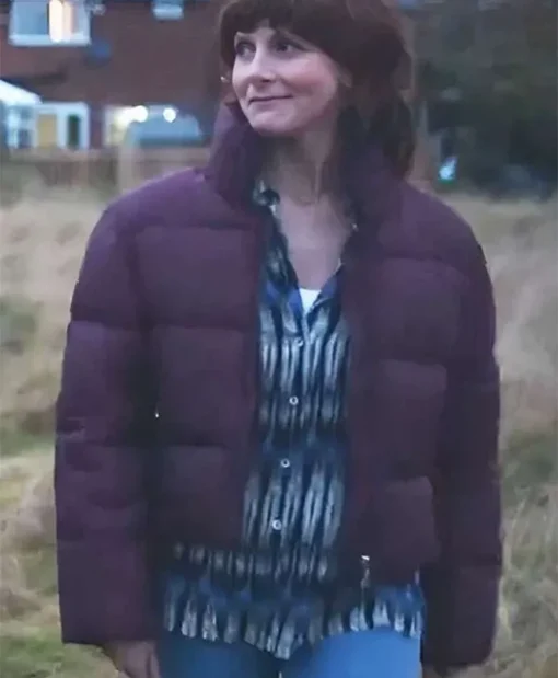 Such Brave Girls 2025 Louise Brealey Purple Jacket