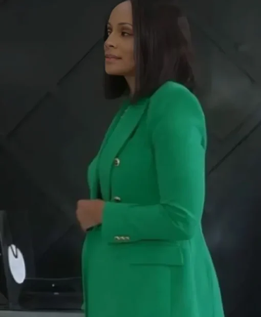 Sugar Mama Latarsha Green Rose Blazer
