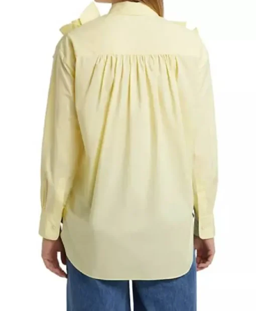 Sunny Hostin The View 2025 Rose Yellow Shirt