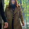 SurrealEstate S03 Sarah Levy Brown Trench Coat